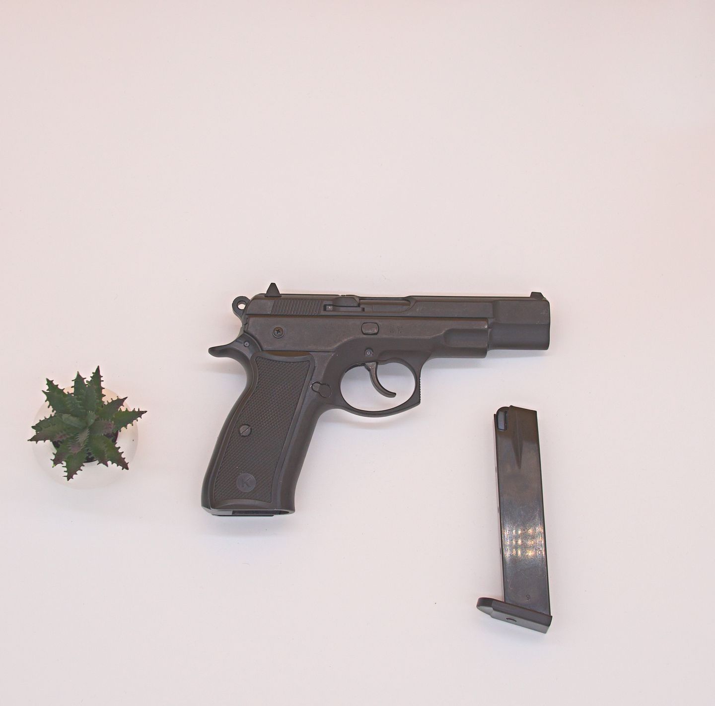 Pistolet d'alarme et de défense - Pistolet d’alarme et de défense Kimar 75 9mm PAK – style CZ 75