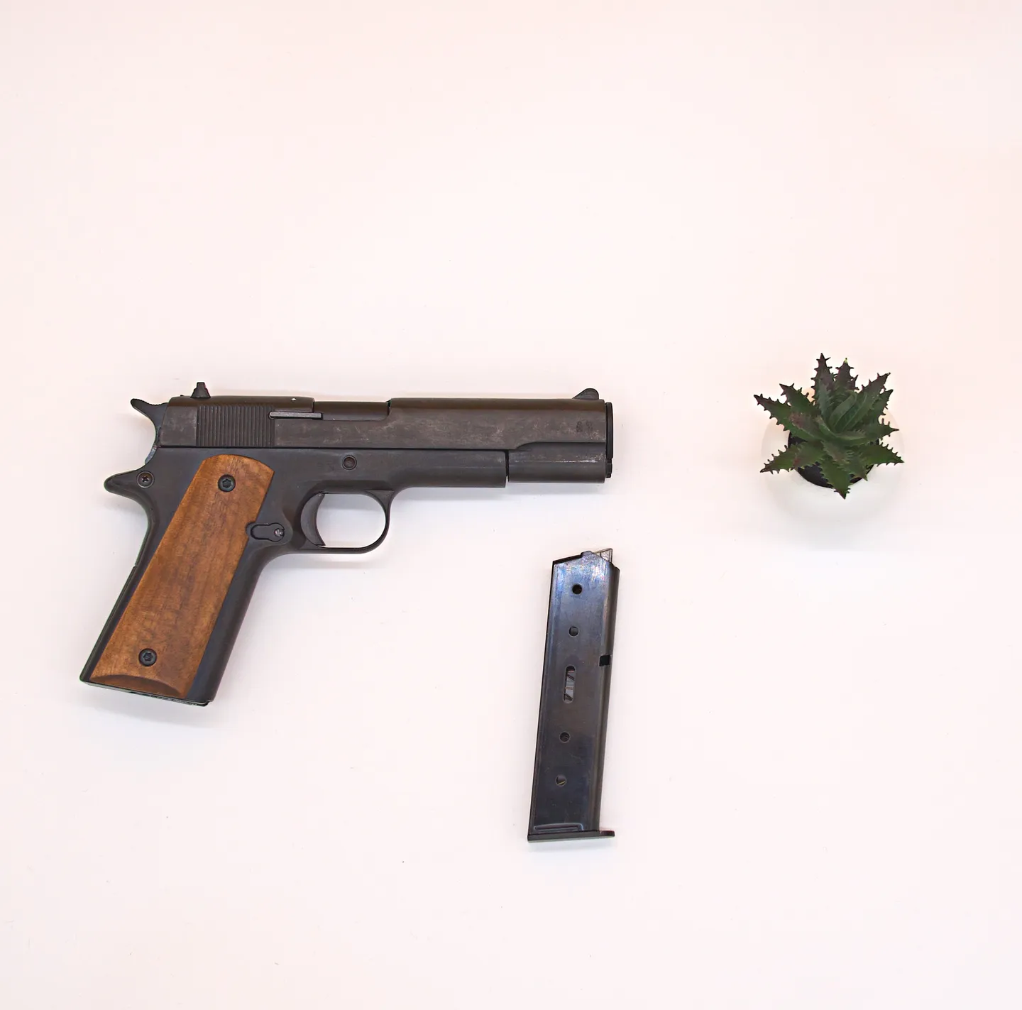 Pistola de alarma y defensa - Pistola de alarma y defensa Kimar 911 9mm PAK – estilo Colt 1911