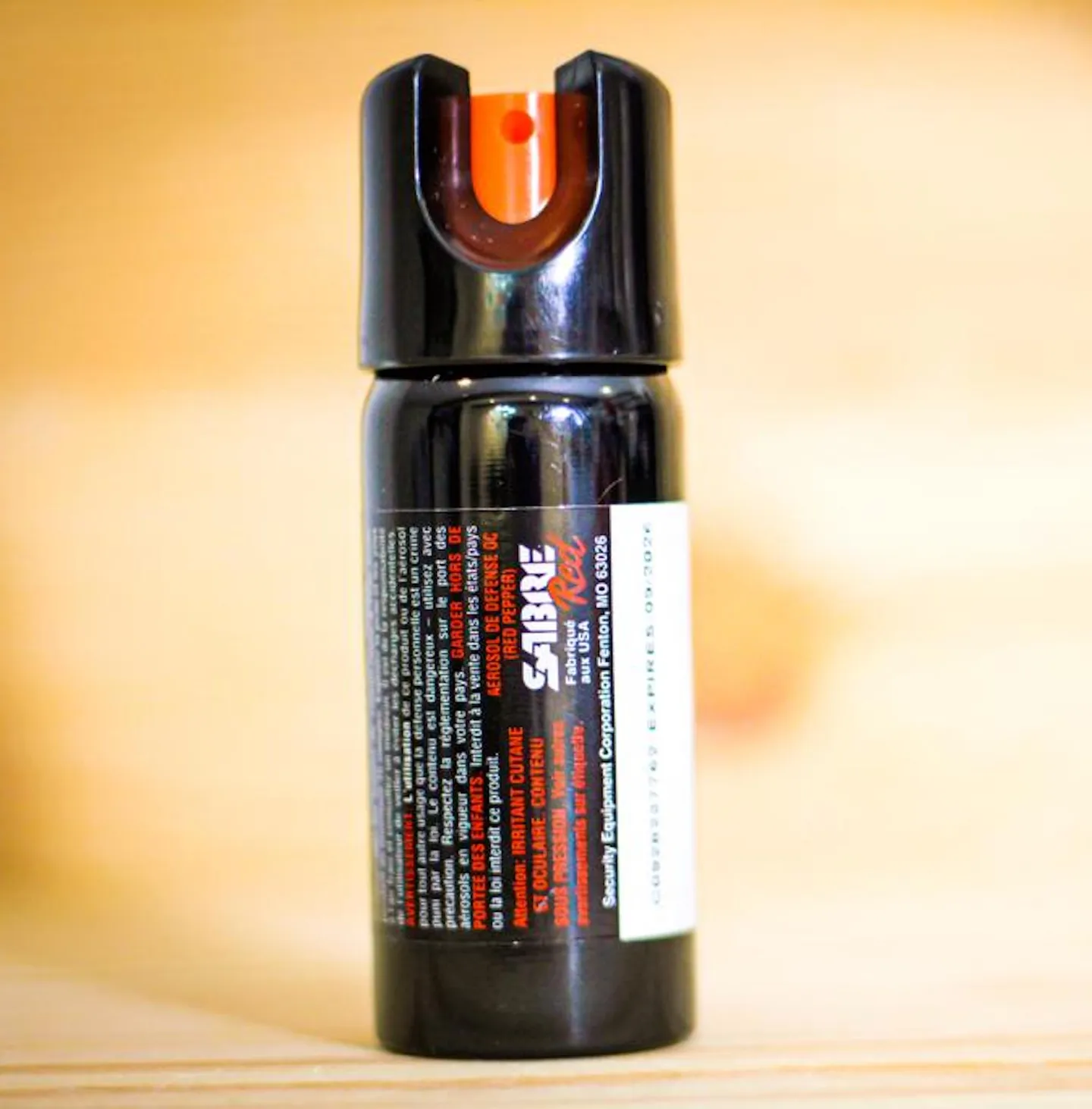 Bombe Lacrymogène - Spray de défense 2 en 1 - Contenance 60 ml