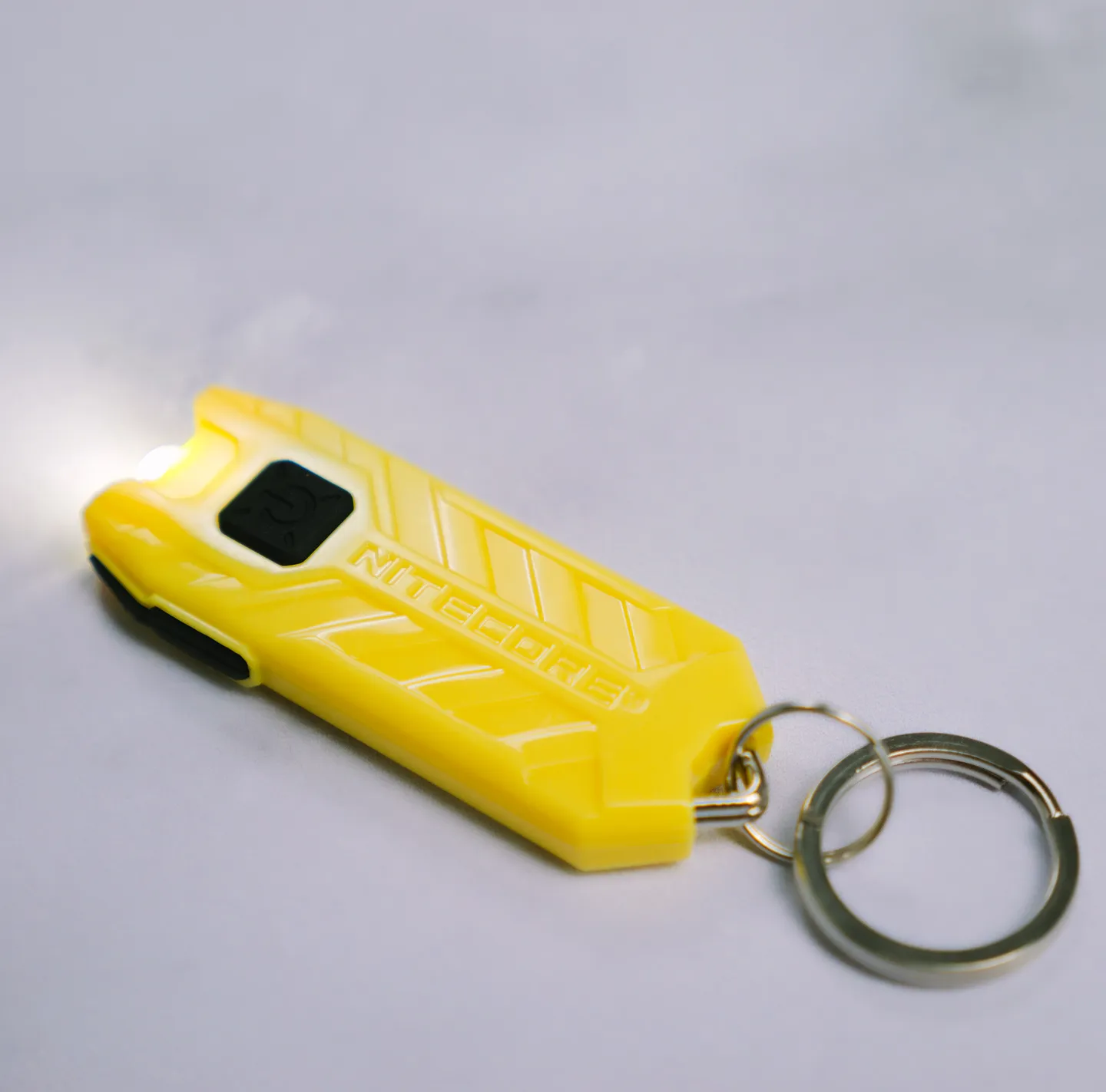 Alarm & Taschenlampe - Wiederaufladbare Schutzlampe Zitronengelb