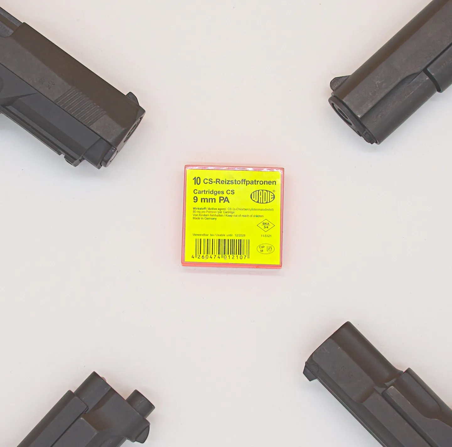 Accessori ed Equipaggiamenti - Cartucce a salve al gas CS 9mm PAK